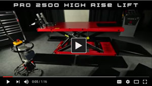 PRO 2500 UTV lift table